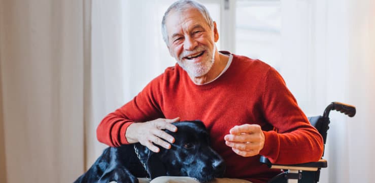 portrait of an elderly man